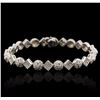Image 2 : 14KT White Gold 2.00ctw Diamond Bracelet