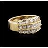 Image 2 : 14KT Yellow Gold 1.50ctw Diamond Ring