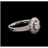Image 2 : 1.04ctw Diamond Ring - 14KT White Gold