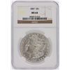 Image 1 : 1887 NGC MS64 Morgan Silver Dollar