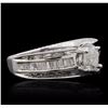 Image 2 : 14KT White Gold 2.21ctw Diamond Ring