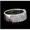 Image 2 : 14KT White Gold 1.46ctw Diamond Ring