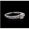Image 2 : 18KT White Gold 1.21ctw Diamond Ring