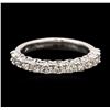 Image 1 : 14KT White Gold 0.88ctw Diamond Ring