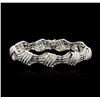 Image 1 : 14KT White Gold 6.72ctw Diamond Bracelet