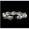 Image 3 : 14KT White Gold 6.72ctw Diamond Bracelet
