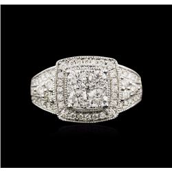 2.00ctw Diamond Ring - 14KT White Gold