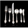 Image 4 : Vintage Dinner Size (36) Piece Sterling Silver Flatware Service for (6)