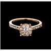 Image 1 : 0.54ctw Diamond Ring - 14KT Rose Gold