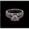 Image 1 : 1.86ct Diamond Ring - 14KT White Gold