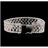 Image 3 : 14KT White Gold 8.40ctw Diamond Bracelet
