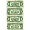 Image 2 : Lot of 10 Assorted United States Red Seal $2 Bills