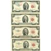 Image 3 : Lot of 10 Assorted United States Red Seal $2 Bills
