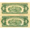 Image 6 : Lot of 10 Assorted United States Red Seal $2 Bills