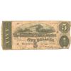 Image 1 : $5 1864 Richmond Virginia Confederate States of America Bank Note