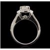 Image 3 : 14KT White Gold 2.02ctw Diamond Ring