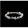 Image 1 : 18KT White Gold 0.25ctw Diamond Ring