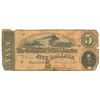 Image 1 : $5 1864 Richmond Virginia Confederate States of America Bank Note