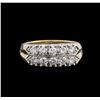 Image 1 : 14KT Yellow Gold 0.64ctw Diamond Ring