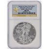 Image 1 : 2012-W NGC Graded MS70 $1 American Silver Eagle Silver Coin