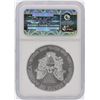 Image 2 : 2012-W NGC Graded MS70 $1 American Silver Eagle Silver Coin