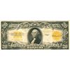 Image 1 : 1922 Large Note $20 United States Gold Certificate