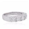 Image 2 : 14KT White Gold 1.36ctw Diamond Ring