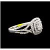 Image 2 : 1.00ctw Diamond Ring - 14KT White Gold