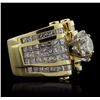 Image 2 : 18KT Yellow Gold 8.81ctw Diamond Ring