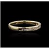 Image 2 : 14KT Yellow Gold 0.15ctw Diamond Ring
