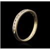 Image 3 : 14KT Yellow Gold 0.15ctw Diamond Ring