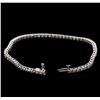 Image 3 : 3.00ctw Diamond Tennis Bracelet - 14KT White Gold