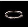 Image 1 : 0.40ctw Diamond Ring - 14KT White Gold