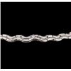 Image 3 : 18KT White Gold 8.81ctw Diamond Necklace