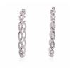 Image 1 : 14KT White Gold 1.50ctw Diamond Earrings
