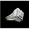 Image 2 : 1.00ctw Diamond Ring - 14KT White Gold