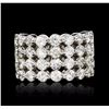 Image 1 : 14KT White Gold 3.16ctw Diamond Ring