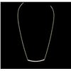 Image 1 : 14KT Yellow Gold 0.84ctw Diamond Necklace