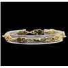 Image 2 : 0.32ctw Diamond Bracelet - 18KT Yellow Gold