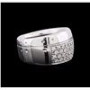 Image 2 : 0.46ctw Diamond Ring - 18KT White Gold