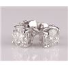 Image 1 : 0.50ctw Diamond Earrings - 14KT White Gold