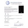 Image 4 : 14KT White Gold GIA Certified 1.70ctw Diamond Necklace