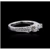 Image 2 : 18KT White Gold 1.07ctw Diamond Ring