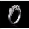Image 3 : 18KT White Gold 1.85ctw Diamond Ring
