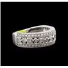 Image 2 : 0.54ctw Diamond Ring - 14KT White Gold