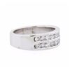 Image 2 : 14KT White Gold 1.03ctw Diamond Ring