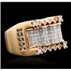 Image 2 : 14KT Rose Gold 2.37ctw Diamond Ring
