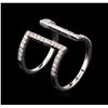 Image 2 : 0.47ctw Diamond Ring - 14KT White Gold