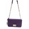 Image 1 : Prada Purple Saffiano Leather Shoulder Bag