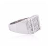 Image 2 : 14KT White Gold 0.88ctw Diamond Ring